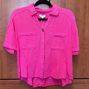 Beach Cover Pink Top From weekend